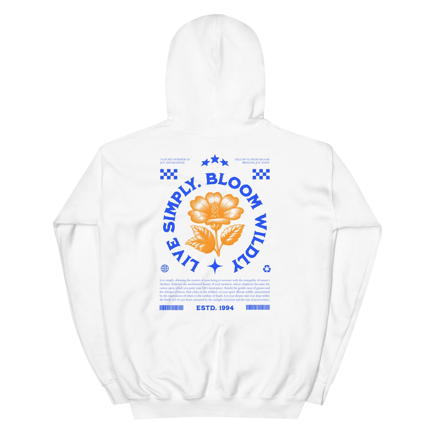 Flora Hoodie (White)